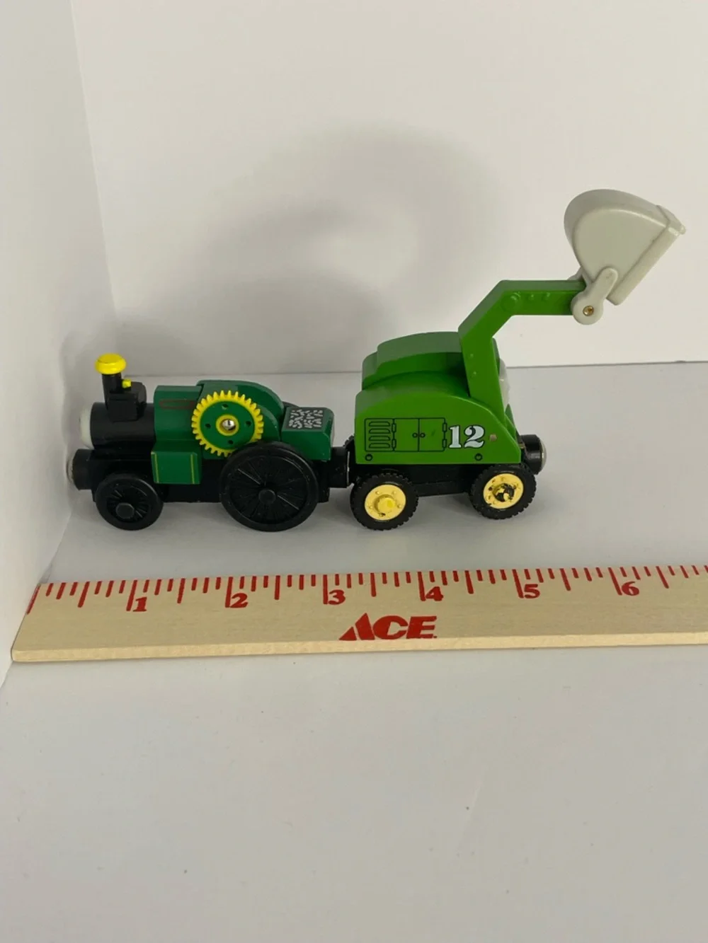 2003 Thomas And Friends Alfie Excavator and Trevor Traction Engine Wood Magnetic - Picture 11 of 13